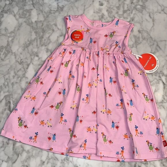 MAGNETIC ME BEET DRESS & BLOOMER SET 18/24M - Picture 3 of 7